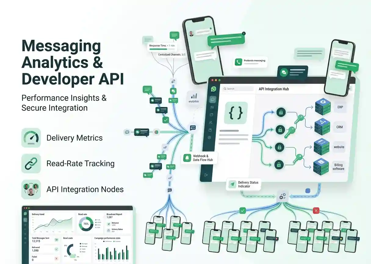 Analytics and API integration charts
