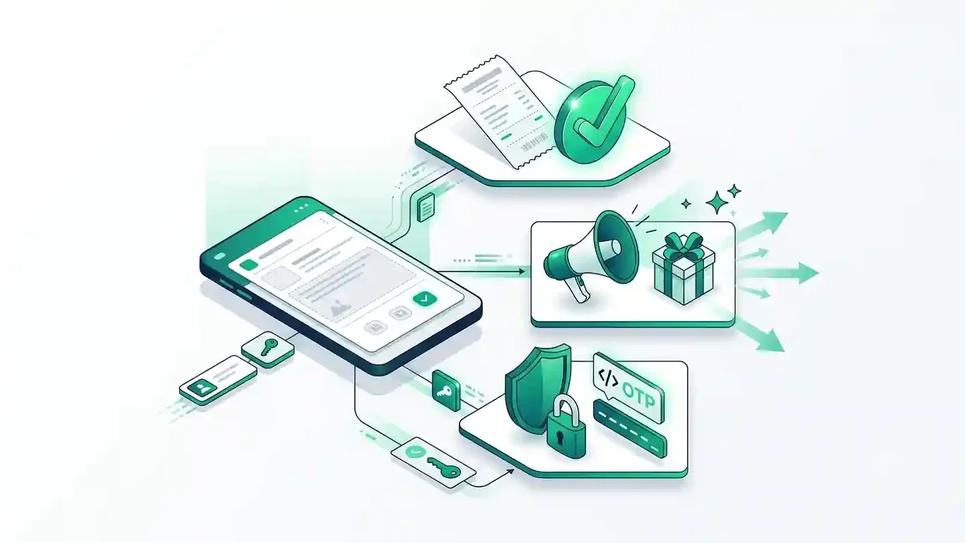 Understanding WhatsApp Message Templates: Utility, Marketing and Authentication